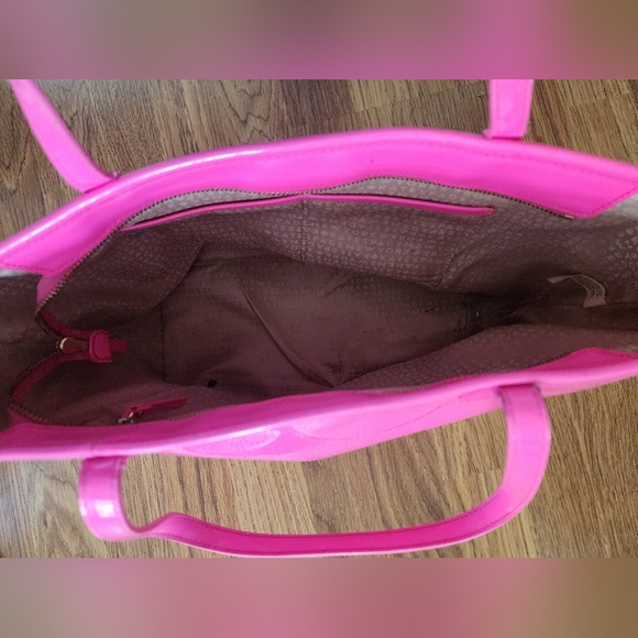 🍁2 for $15🍁 Kate Spade Molly Neon Hot Pink Shoulder Bag Purse Barbie Vibes - Picture 6 of 9
